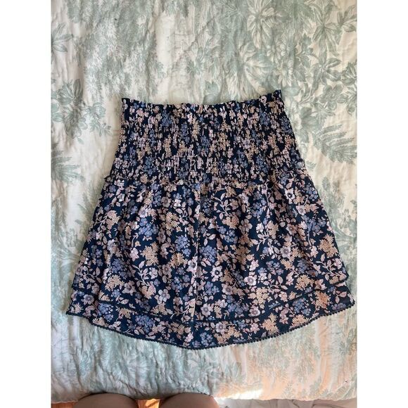 HEARTLOOM ROSSI SKIRT IN INDIGO MULTI SIZE SMALL - Picture 3 of 9
